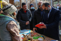 برپایی غرفه دانشگاه جامع علمی کاربردی در مسیر راهپیمایی یوم الله ۲۲ بهمن