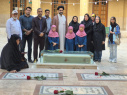 آیین عطرافشانی مزار شهدای گمنام برگزار شد