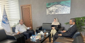 تبیین ماموریت های دانشگاه در دیدار با مدیرعامل شرکت توسعه و مدیریت بنادر و فرودگاه ها