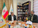 برگزاری جلسه هم اندیشی سرپرست مرکز کیش با مدیرعامل جامعه بازاریان و بازرگانان کیش