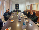 جلسه مدیران گروه های آموزشی با حضور سرپرست مرکز