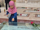 آیین عطرافشانی مزار شهدای گمنام برگزار شد