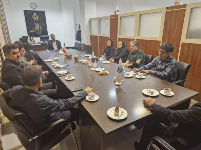جلسه مدرسان گروه حسابداری با حضور سرپرست مرکز